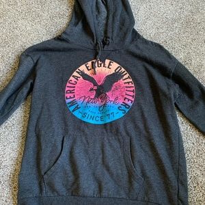 Multi-color American Eagle Hoodie